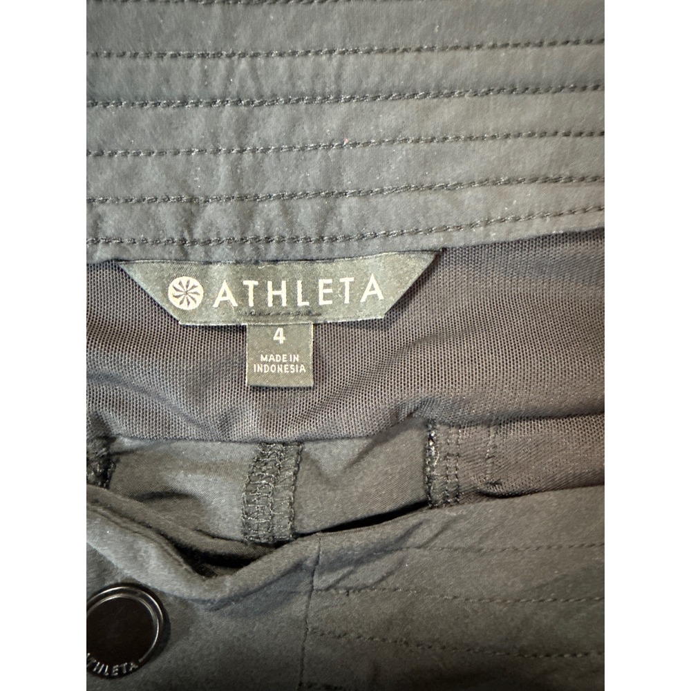 Athleta Trekkie North Shorts Bundle Size 4 Black Navy Blue Hiking Outdoor 2 Pack - Picture 10 of 11
